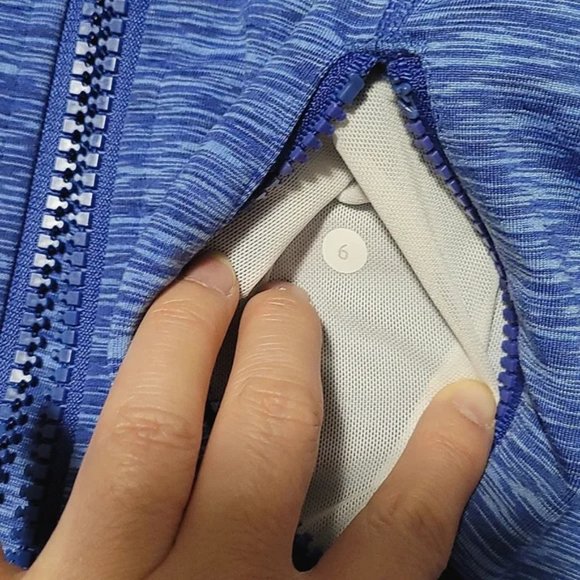 Lululemon Define Jacket Blue Size 6 - Picture 8 of 13